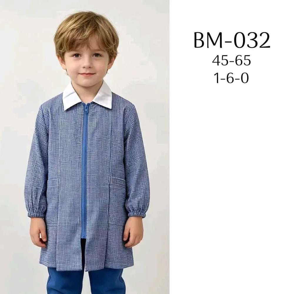 Grembiule Bambino Yes Do Kids BM032 Con Zip Per Scuola e Asilo -  - DarSaGiocattoli