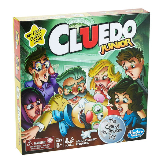 Hasbro Cluedo Junior Il caso del giocattolo rotto in italiano - DarSaGiocattoli