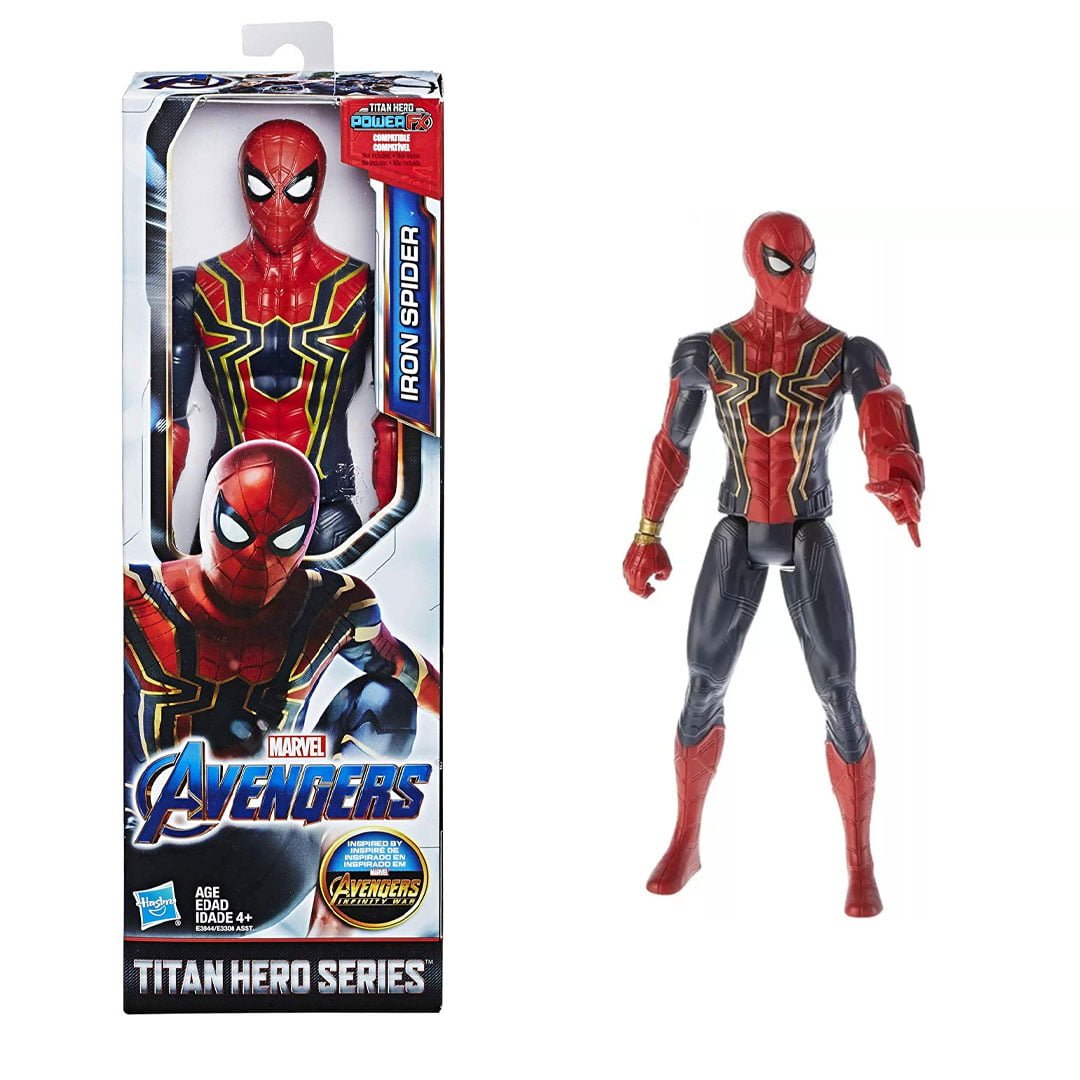 Hasbro Marvel Avengers Endgame Iron Spider - Man Spiderman Titan Hero E3844 E3308 - 5010993648382 - DarSaGiocattoli