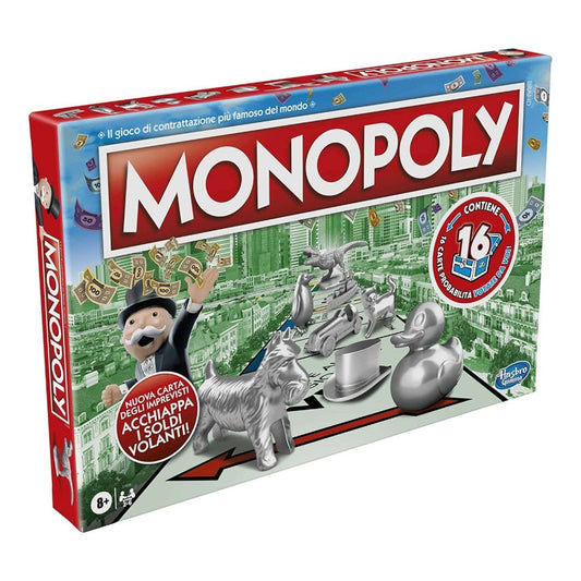 Hasbro Monopoly Classico in Italiano 8+ Anni - 5010993916665 - DarSaGiocattoli