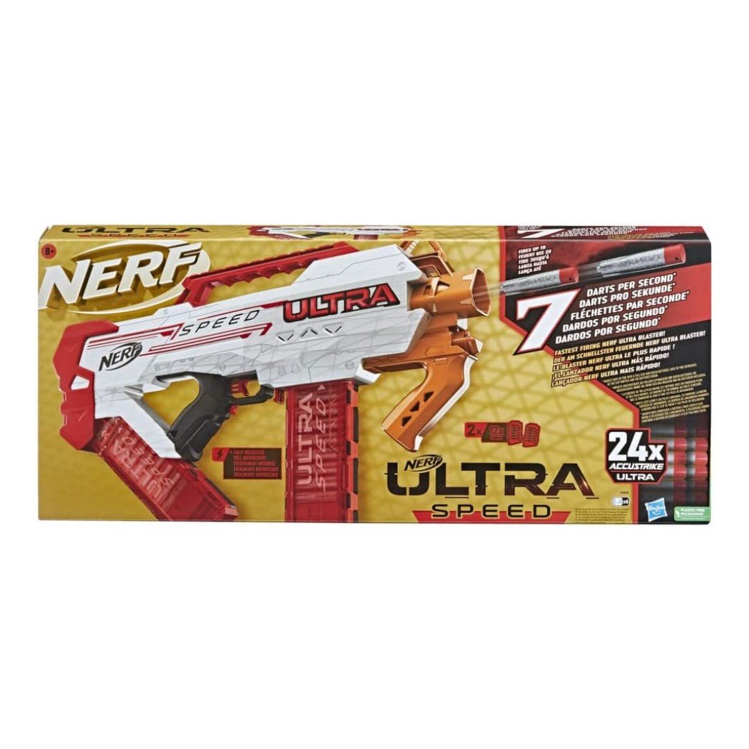 Hasbro Nerf Ultra Speed Blaster Motorizzato 24 Dardi F4929 - 5010994139308 - DarSaGiocattoli