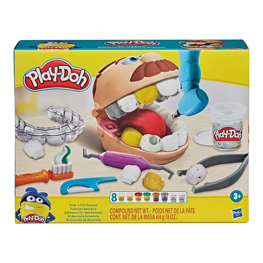 Hasbro Play-Doh (PlayDoh) Dottor Trapanino Giocattolo per Bambini dai 3+ Anni - DarSaGiocattoli