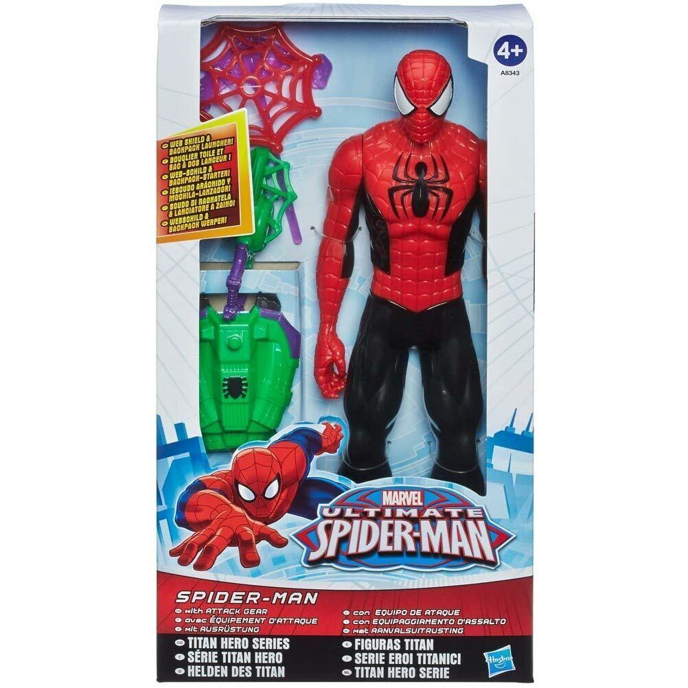 Hasbro Spider - Man SpiderMan 30 cm con Accessorio A8343 - 5010994800475 - DarSaGiocattoli