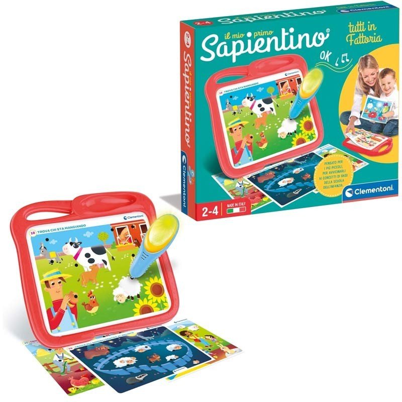 Il Mio Primo Sapientino Fattoria Clementoni 16477 - 8005125164776 - DarSaGiocattoli