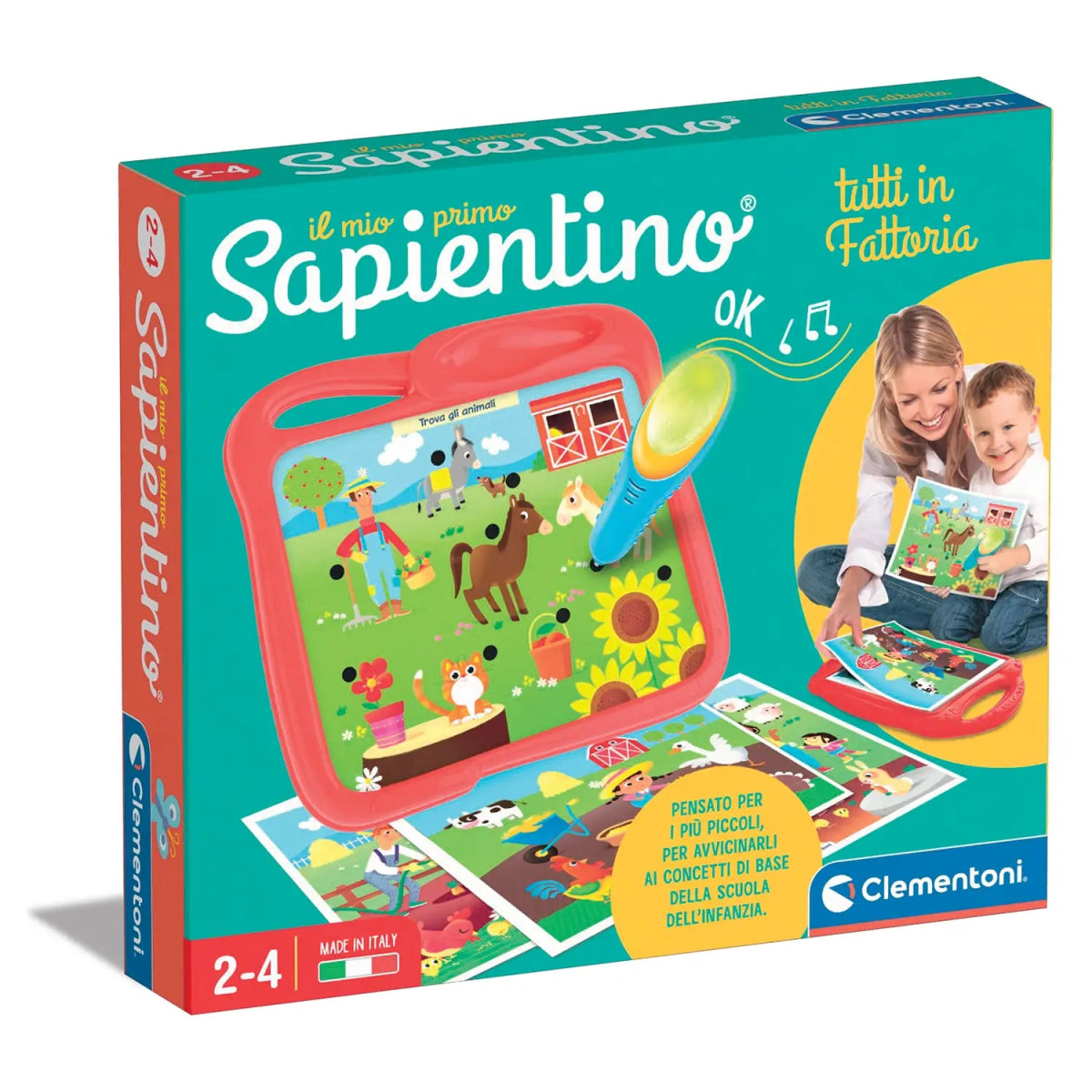 Il Mio Primo Sapientino Fattoria Clementoni 16477 - 8005125164776 - DarSaGiocattoli