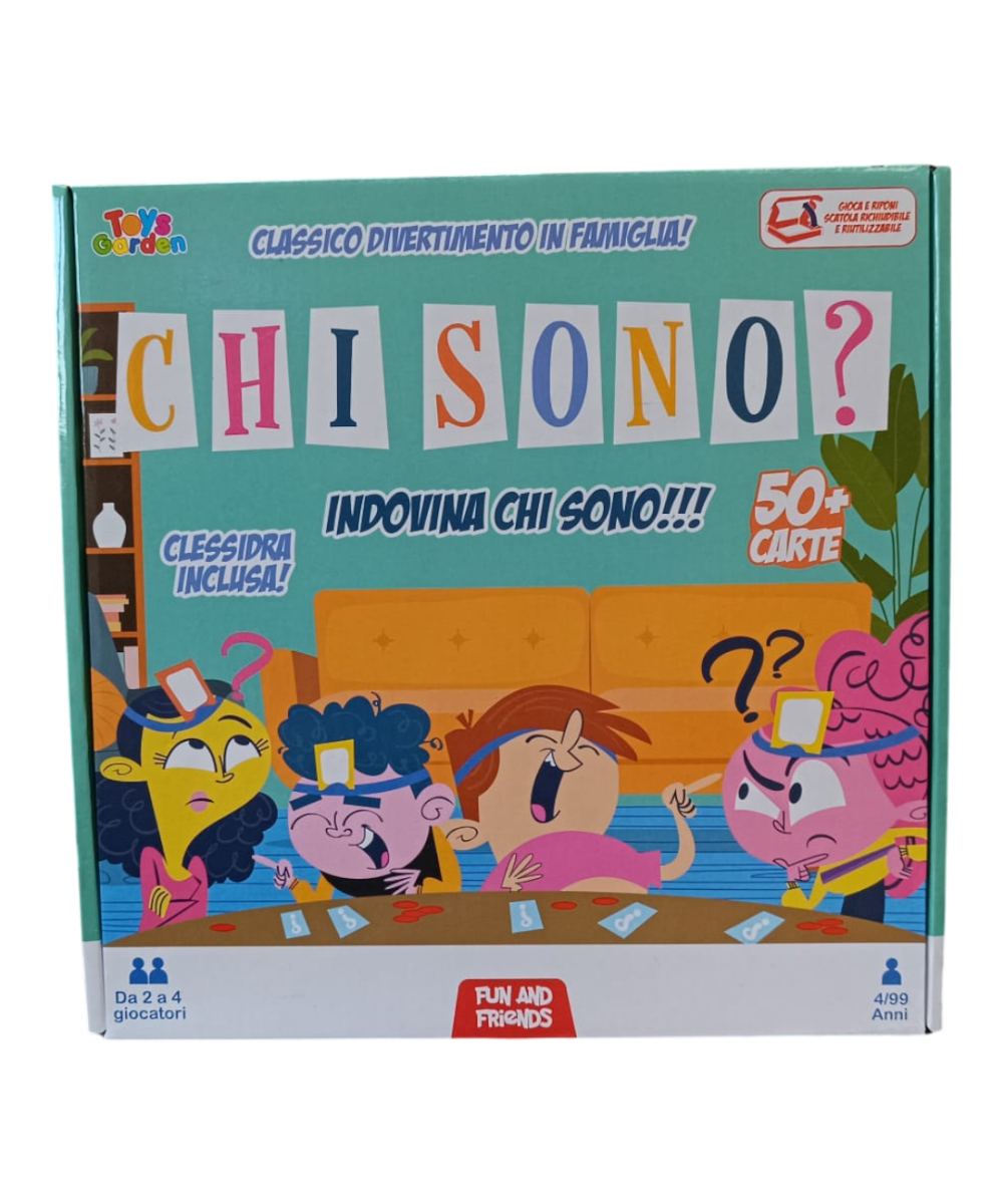Indovina Chi Sono Gioco di Società in Scatola Toys Garden 28287 - 8007632282875 - DarSaGiocattoli