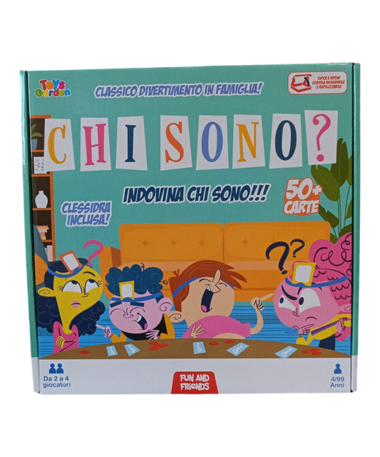 Indovina Chi Sono Gioco di Società in Scatola Toys Garden 28287 - 8007632282875 - DarSaGiocattoli