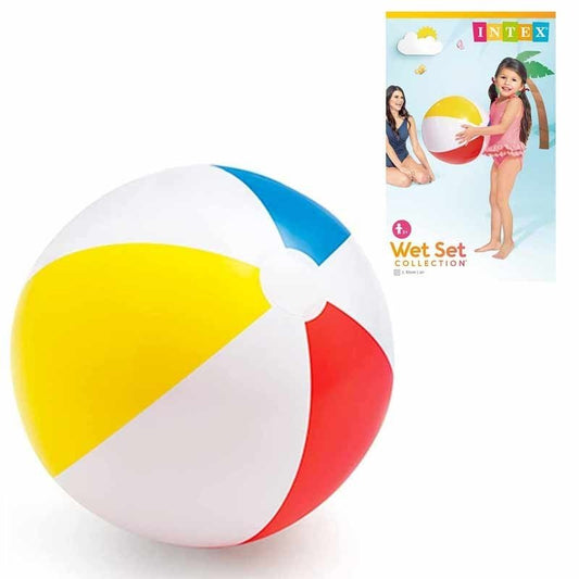 Intex Glossy Palla Pallone Gonfiabile Con Pannello Lucido Spiaggia e Acqua 51 Cm 59020NP - 6941057450209 - DarSaGiocattoli