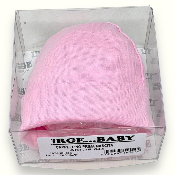Irge Baby Cappellino Prima Nascita 100% Cotone IR544 - 8032597155445 - DarSaGiocattoli