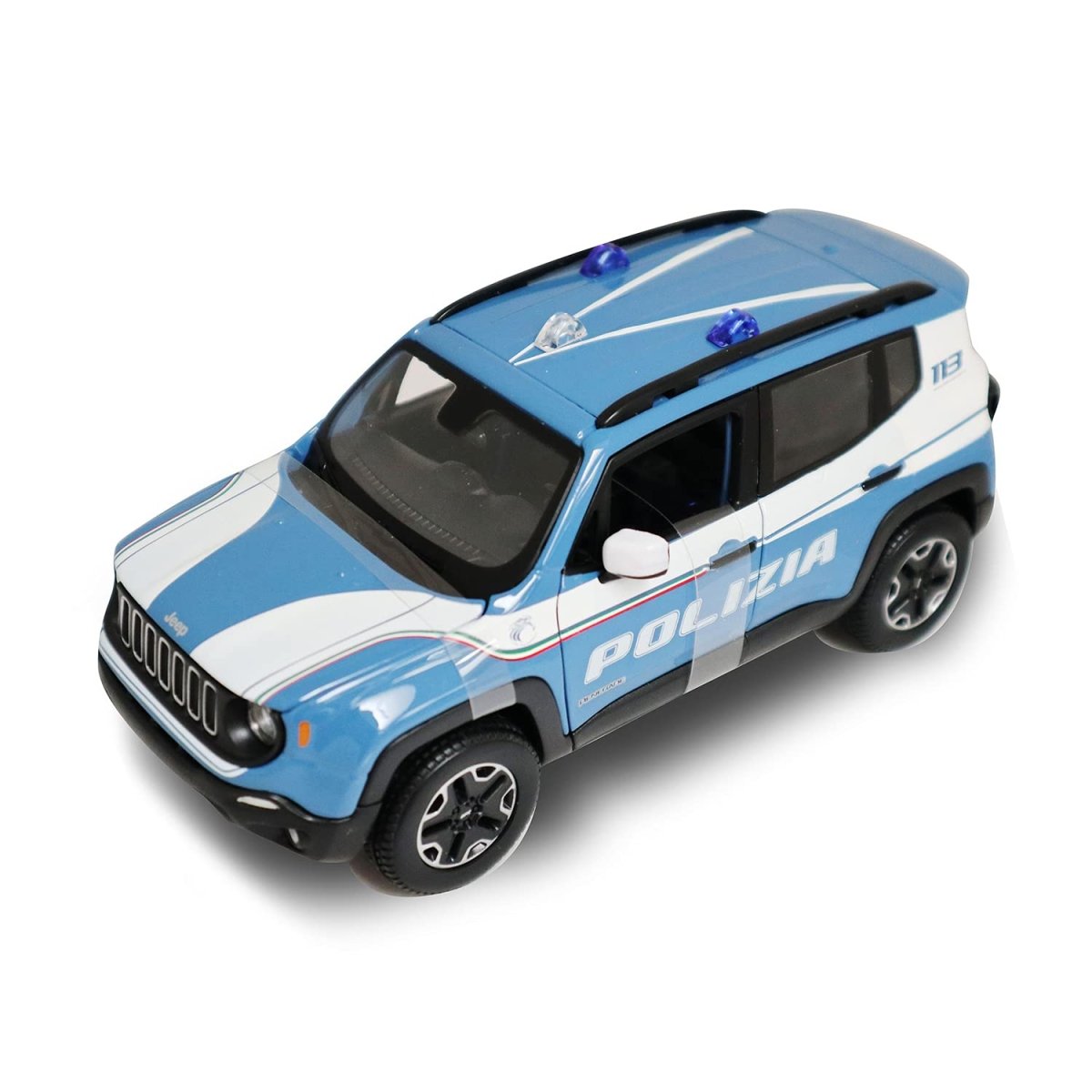 Jeep Renegade Polizia 1:43 Burago 18 - 01322 - 4893993303960 - DarSaGiocattoli