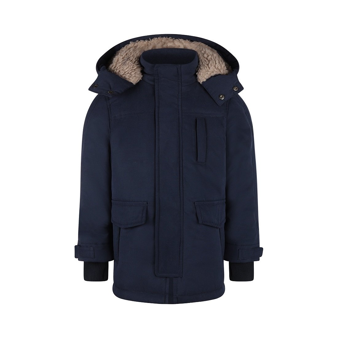 Koko Noko parka giacca bambino blu navy con cappuccio idrorepellente - 8720815307621 - DarSaGiocattoli