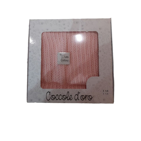 Kotton Copertina filo Culla Coccole d'Oro Rosa 10152 - 8058774222267 - DarSaGiocattoli