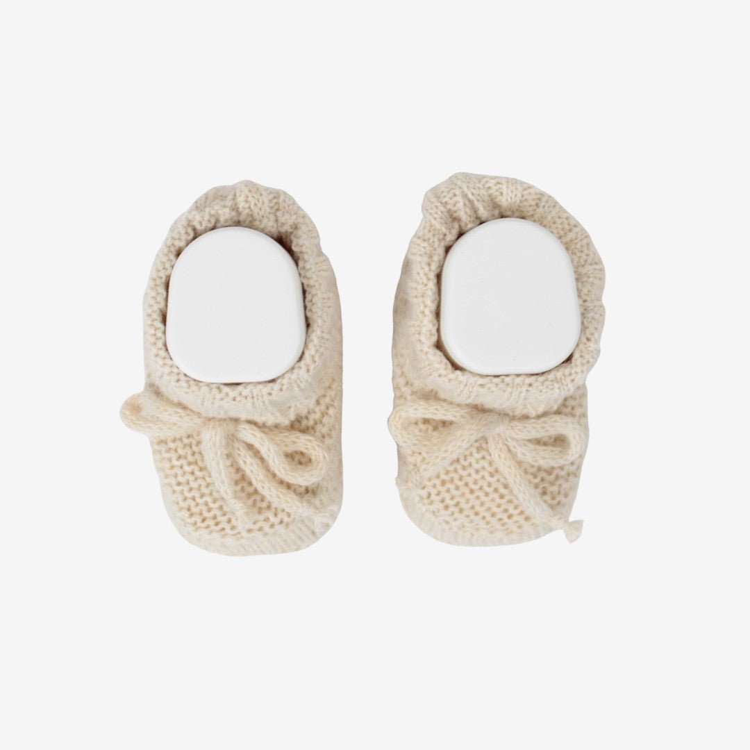 La Rocca Set Cappellino + Scarpine Misto Lana Beige V118 - 8300989221185 - DarSaGiocattoli