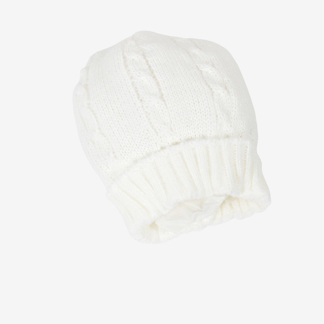 La Rocca Set Cappellino + Scarpine Misto Lana Bianco V119 - 8300989221192 - DarSaGiocattoli