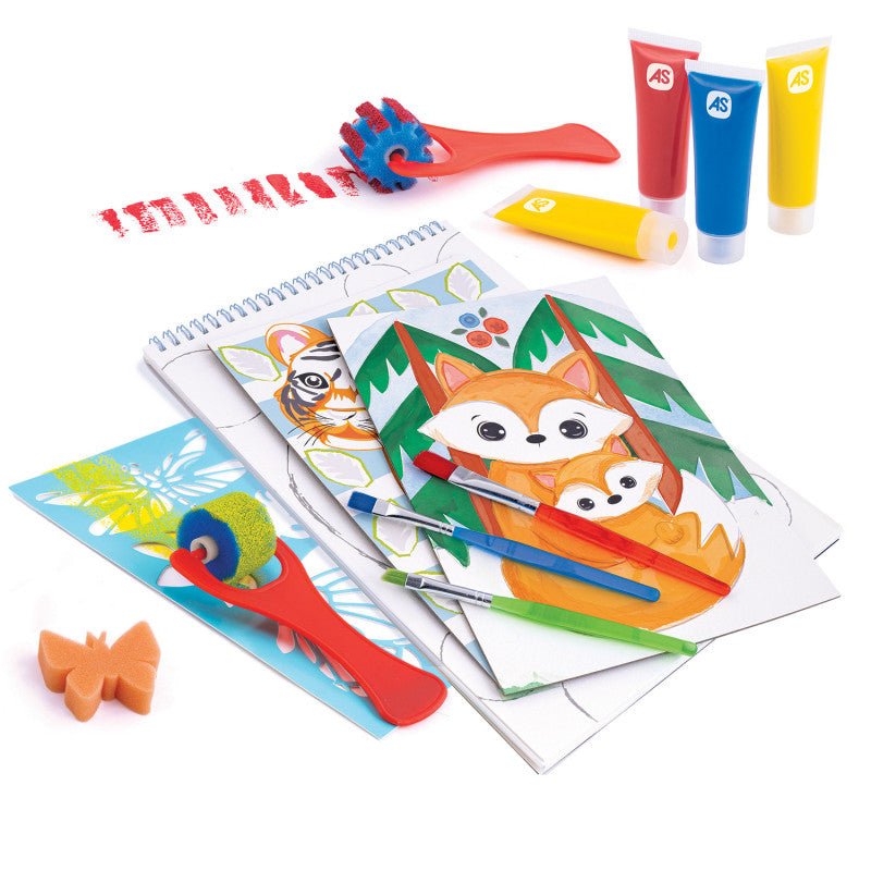 Laboratorio Di Pittura Set Da Disegno Art Studio Junior AS Company 1038 - 82038 - 5203068820381 - DarSaGiocattoli