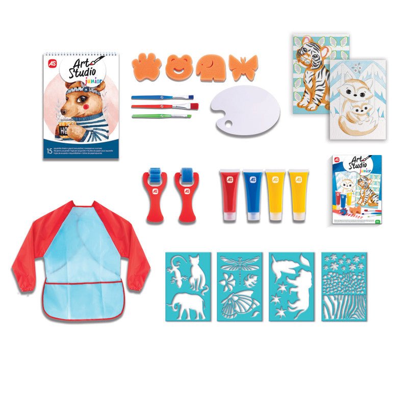 Laboratorio Di Pittura Set Da Disegno Art Studio Junior AS Company 1038 - 82038 - 5203068820381 - DarSaGiocattoli