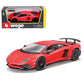 Lamborghini Aventador LP750 - 4SV Rosso Scala 1:24 Burago 18 - 21079 - 4893993210794 - DarSaGiocattoli