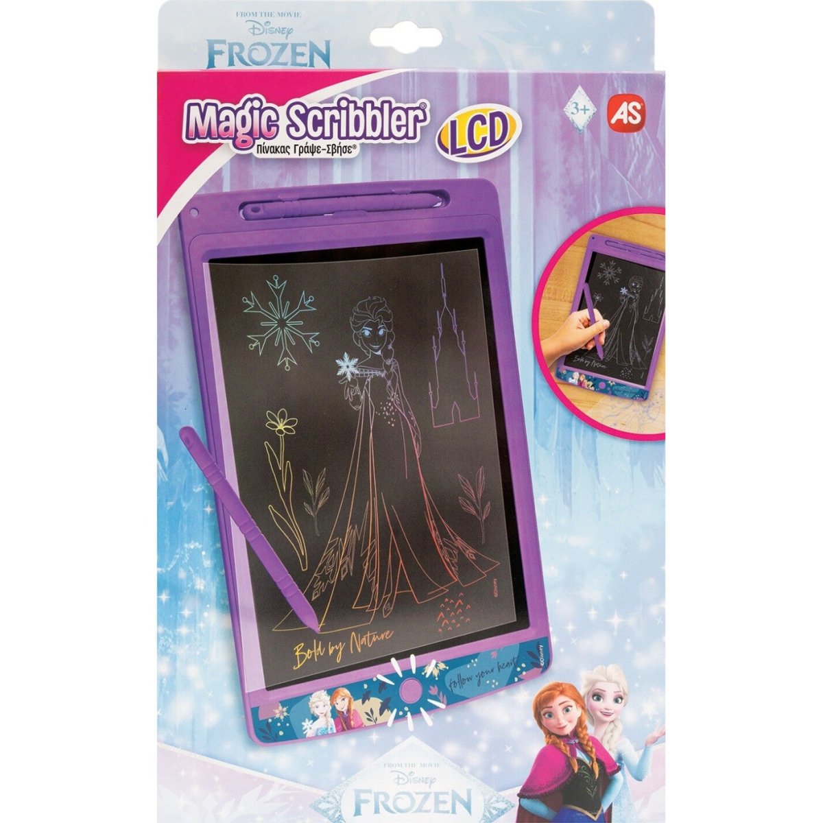Lavagna LCD Scrivi e Cancella Frozen AS 1028-14155 Disney - 5203068141554 - DarSaGiocattoli