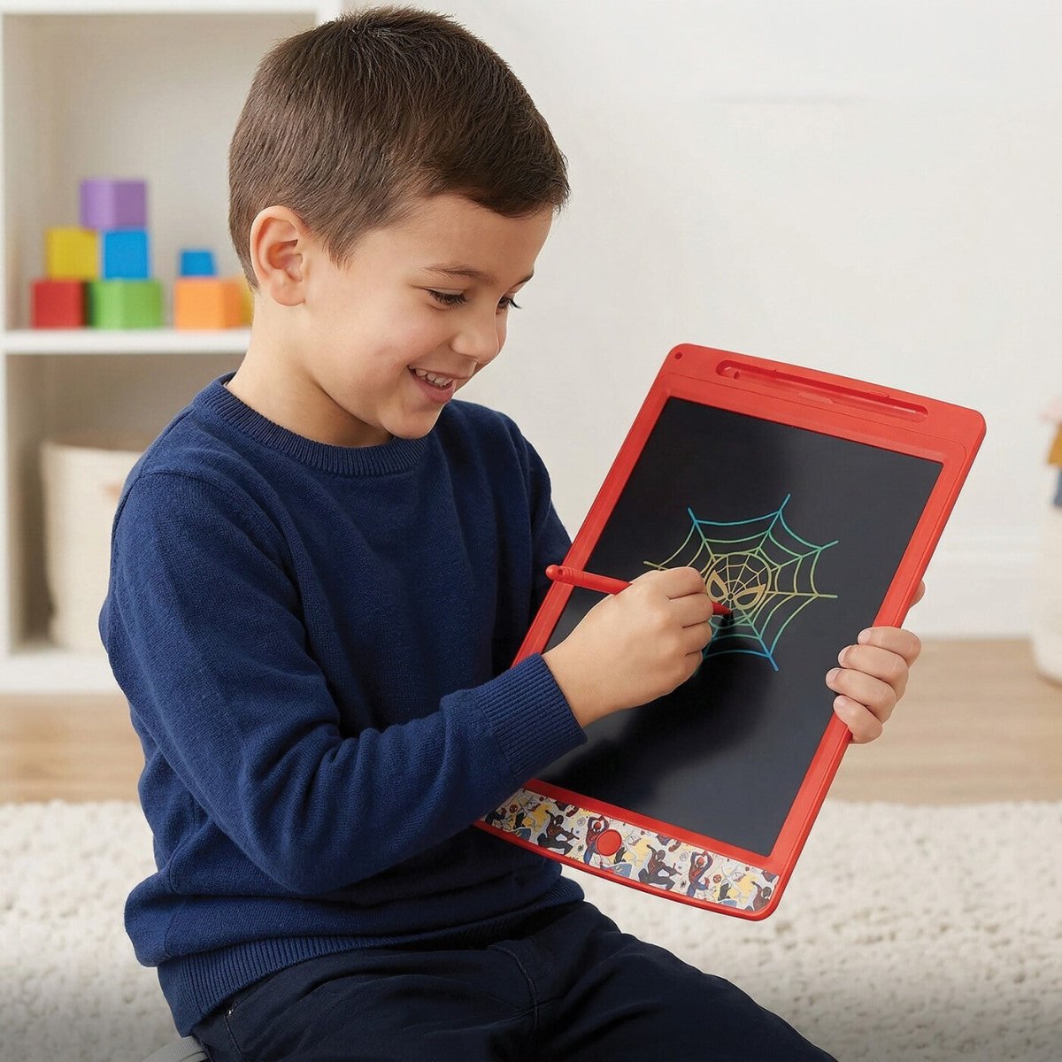 Lavagna LCD Scrivi e Cancella Spider-Man AS 1028-14157 - 5203068141578 - DarSaGiocattoli