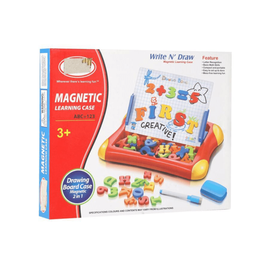 Lavagna Magnetica Con Lettere e Numeri Globo 42207 - 8014966422075 - DarSaGiocattoli
