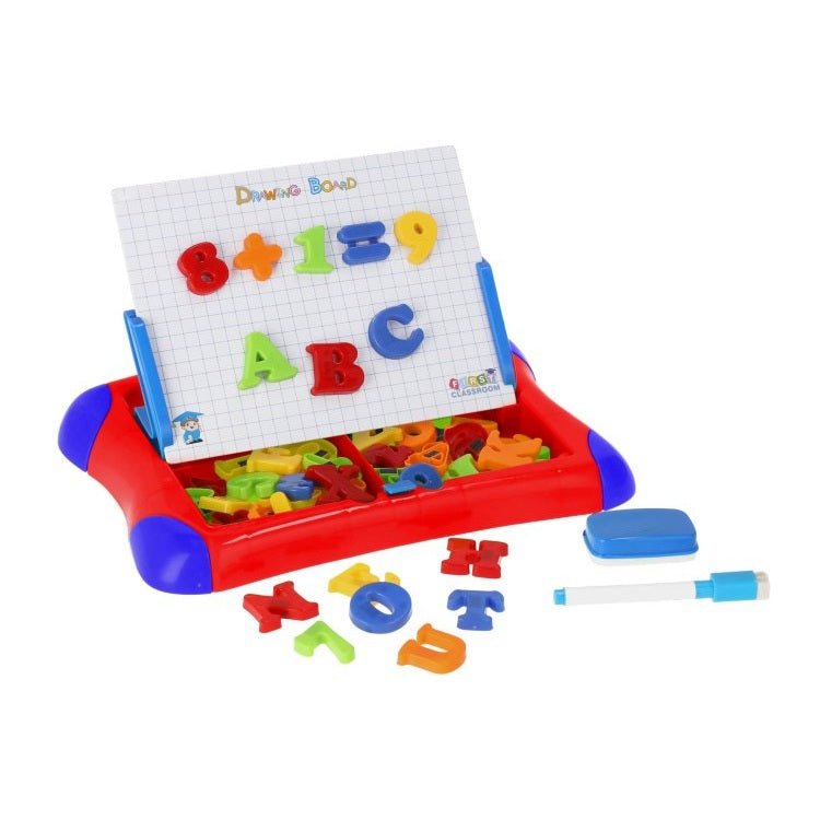 Lavagna Magnetica Con Lettere e Numeri Globo 42207 - 8014966422075 - DarSaGiocattoli