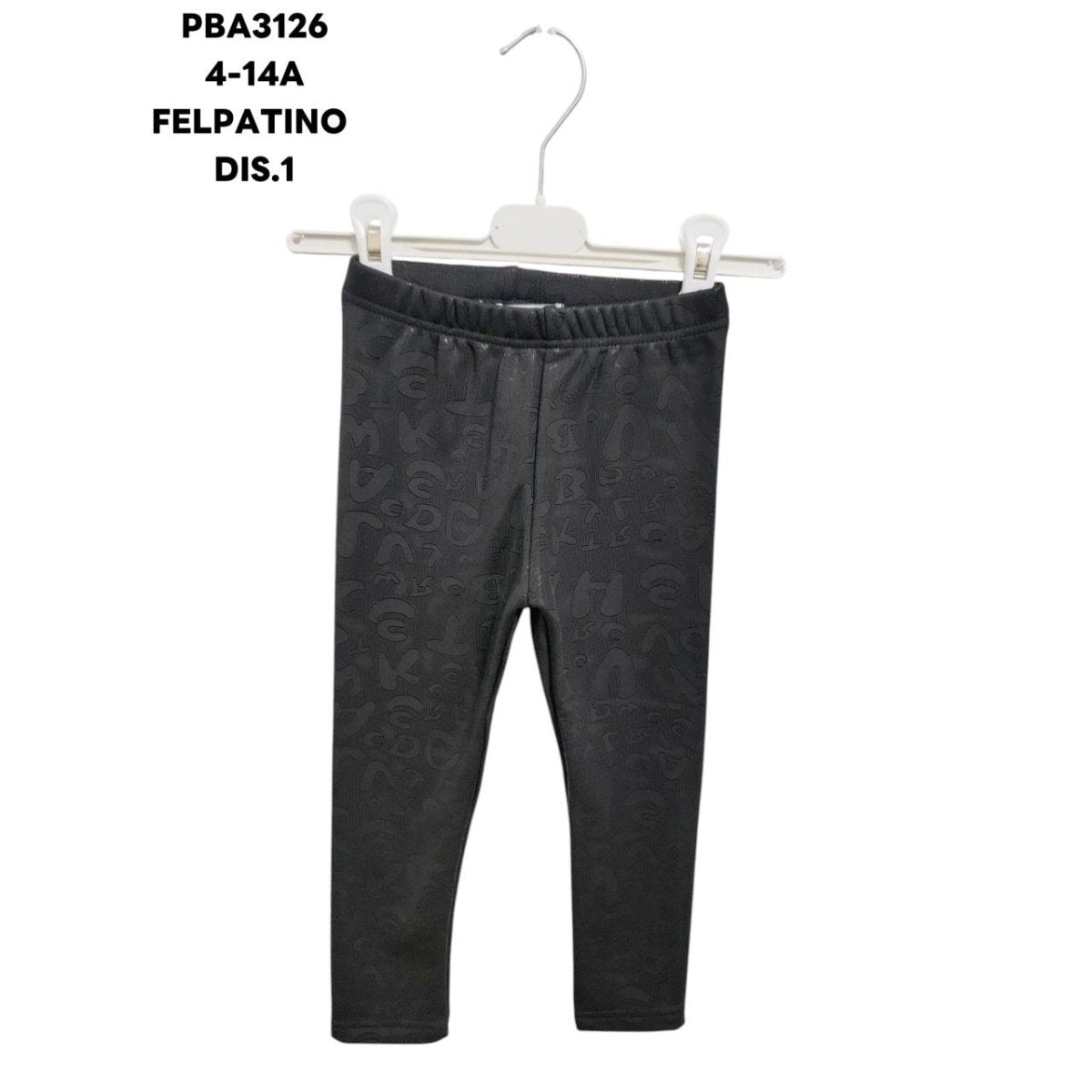 Leggings Bambina Nero Felpato Best Kinds PBA3126 - 77744195 - DarSaGiocattoli