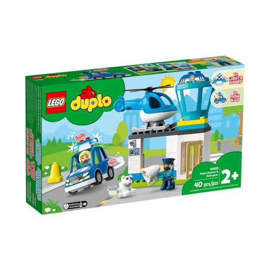 Lego 10959 Duplo Stazione di Polizia con Elicottero - DarSaGiocattoli