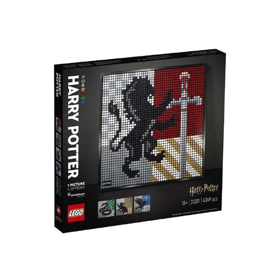 Lego Art Harry Potter Hogwarts Crests 31201 - 5702017815855 - DarSaGiocattoli