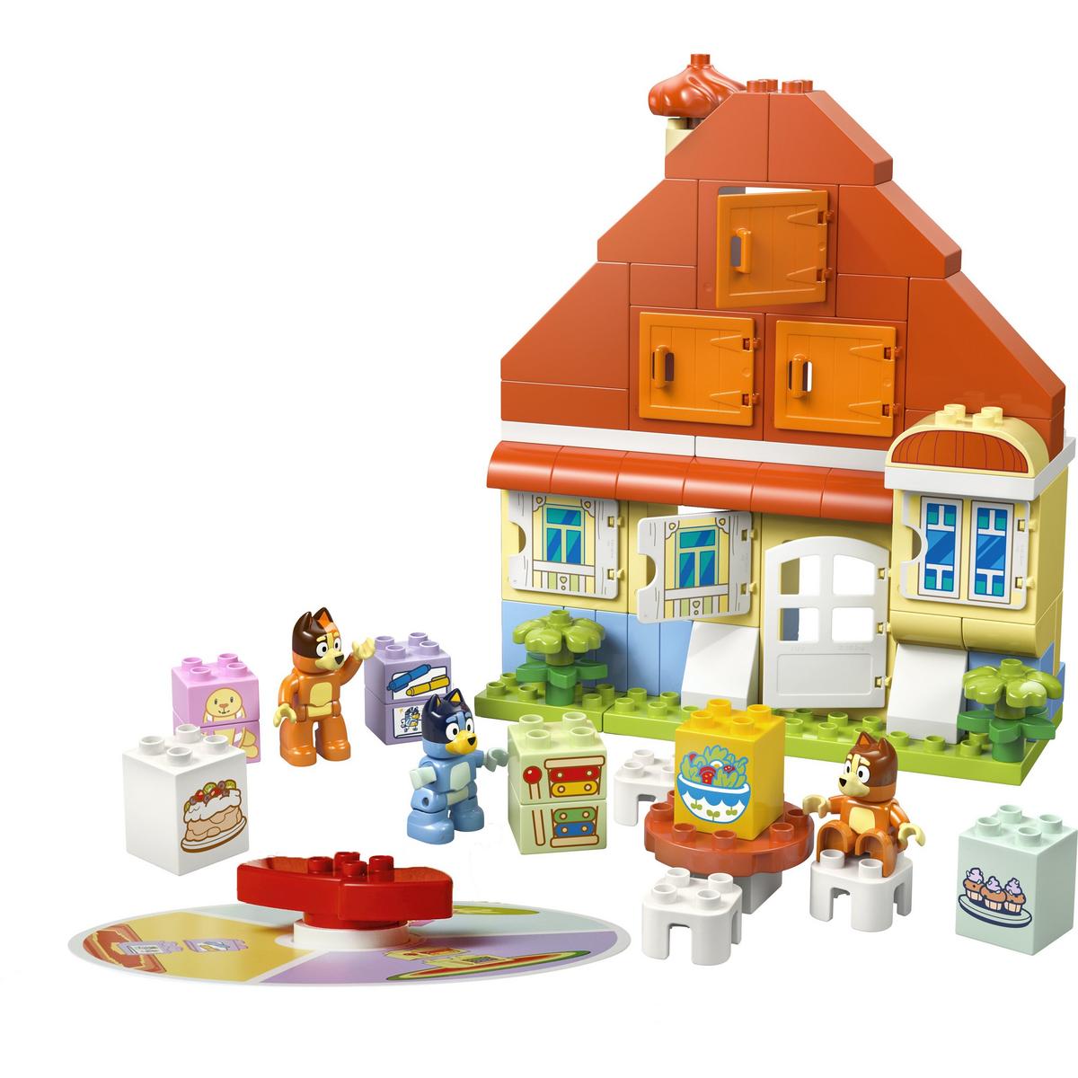 Lego Bluey Casa Famiglia Gioco Memoria 83 Pezzi 3+ Anni 10459 - 5702017816746 - DarSaGiocattoli
