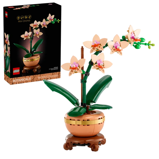 Lego Botanicals Boutique Mini Orchidea 274 Pezzi 18+ Anni 10343 - 5702017814643 - DarSaGiocattoli