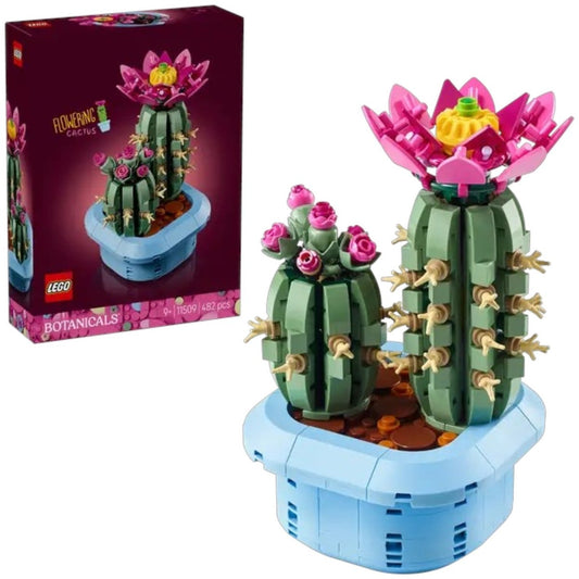 Lego Botanicals Cactus In Fiore 482 Pezzi 9+ Anni 11509 - 5702018031865 - DarSaGiocattoli