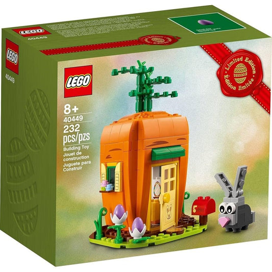 LEGO Casetta della Carota del Coniglietto Pasquale Edizione Limitata 40449 - 8014966403869 - DarSaGiocattoli