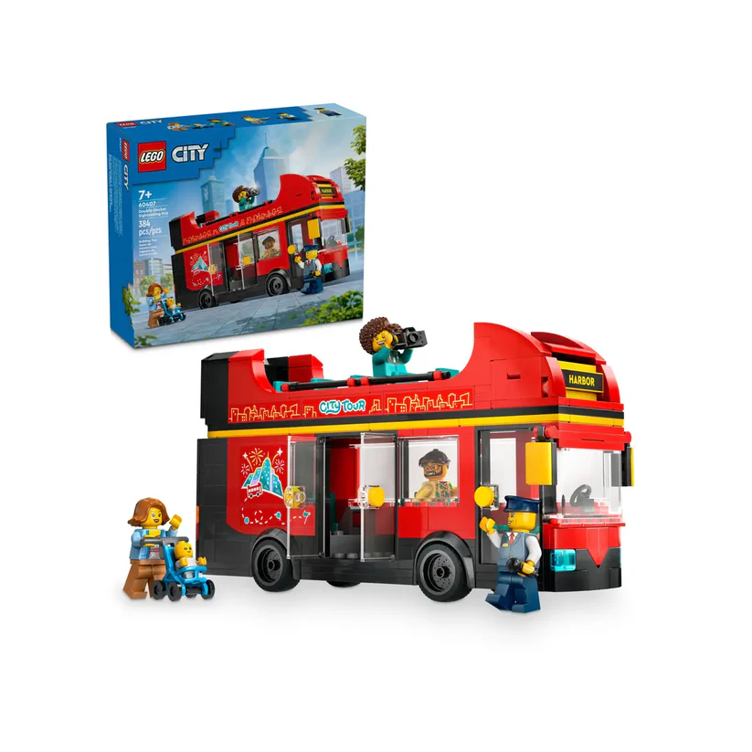 Lego City Autobus Rosso a 2 Piani 6047 - 5702017582894 - DarSaGiocattoli