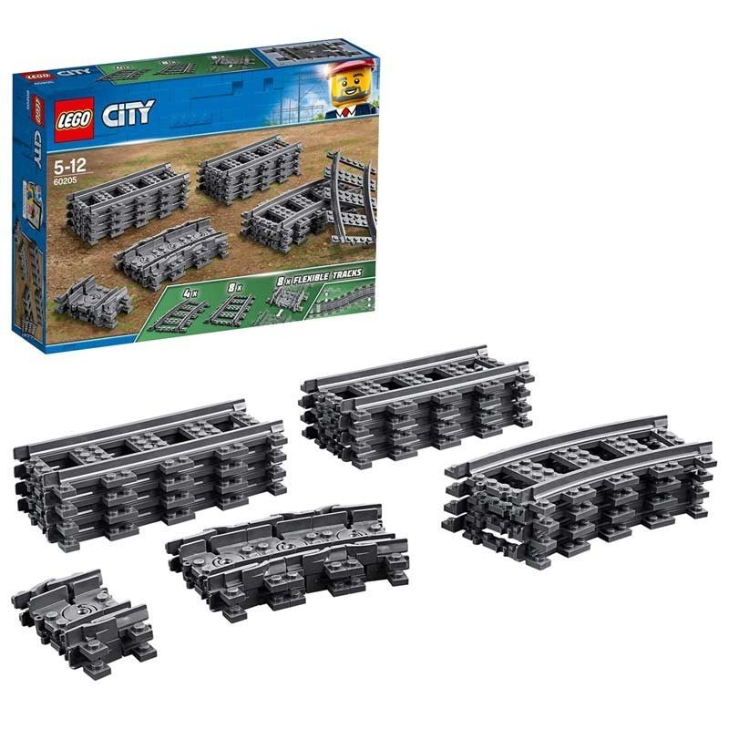 Lego City Binari 5+ Anni 60205 - 5702016199055 - DarSaGiocattoli
