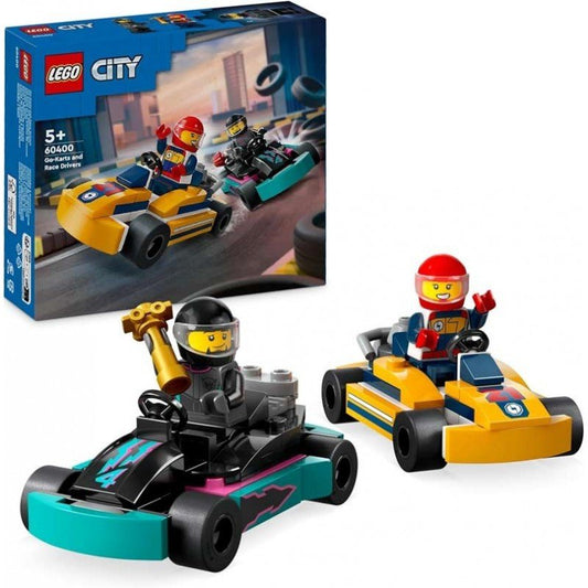 Lego City Go - Kart e Piloti 5+ Anni 60400 - 5702017566733 - DarSaGiocattoli