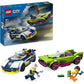 Lego City Inseguimento Della Macchina Da Corsa 6+ Anni 60415 - 5702017583679 - DarSaGiocattoli