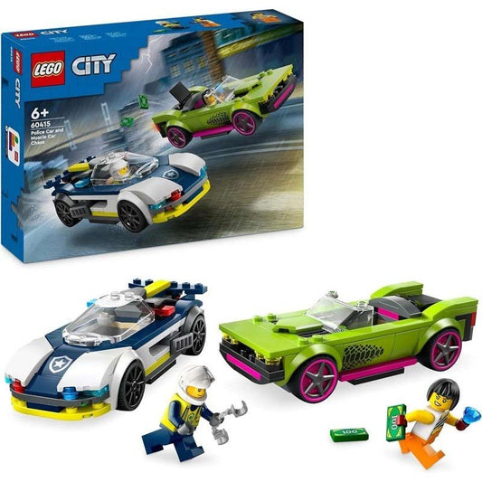 Lego City Inseguimento Della Macchina Da Corsa 6+ Anni 60415 - 5702017583679 - DarSaGiocattoli