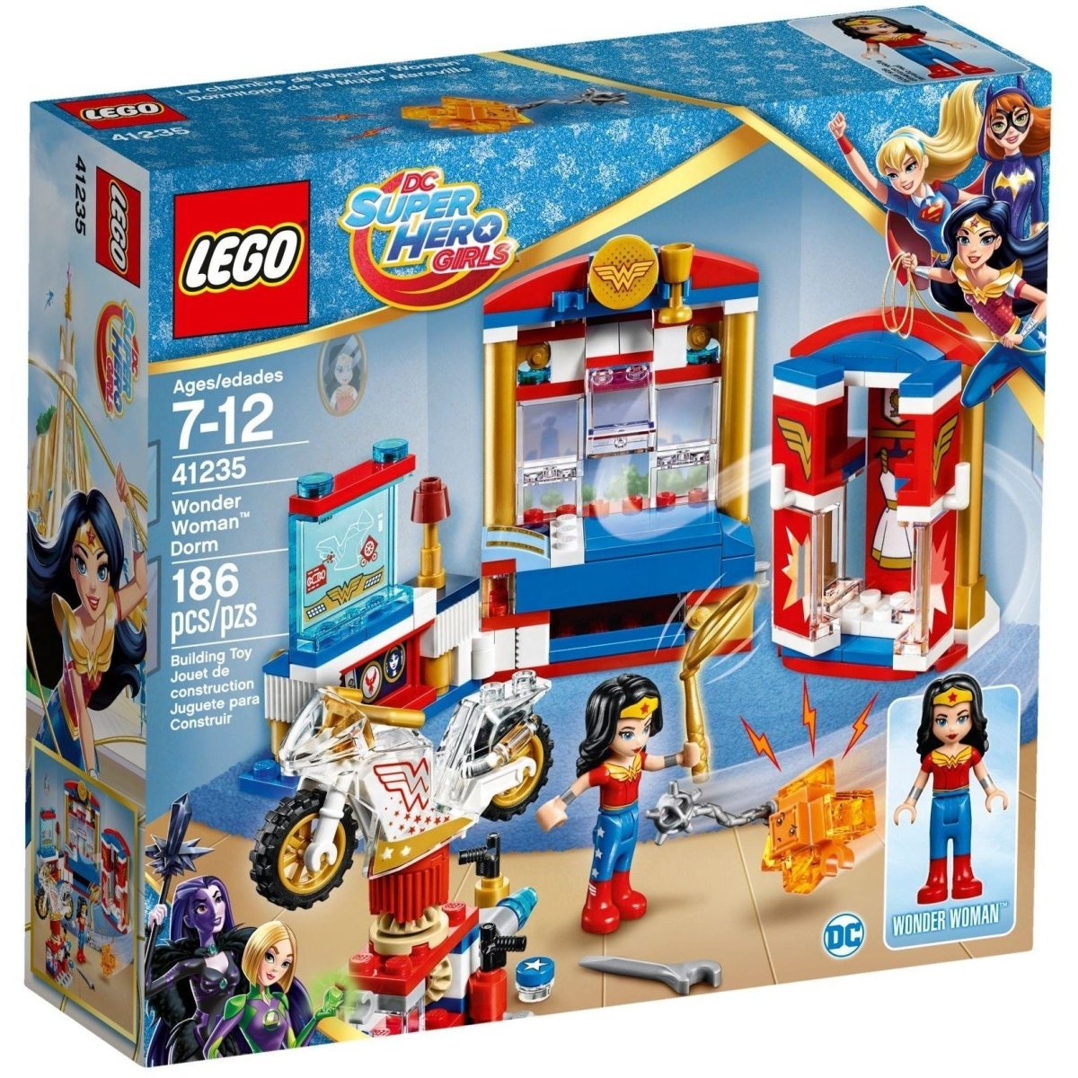 LEGO DC Super Hero Girls 41235 Il Dormitorio di Wonder Woman - 5702015867689 - DarSaGiocattoli