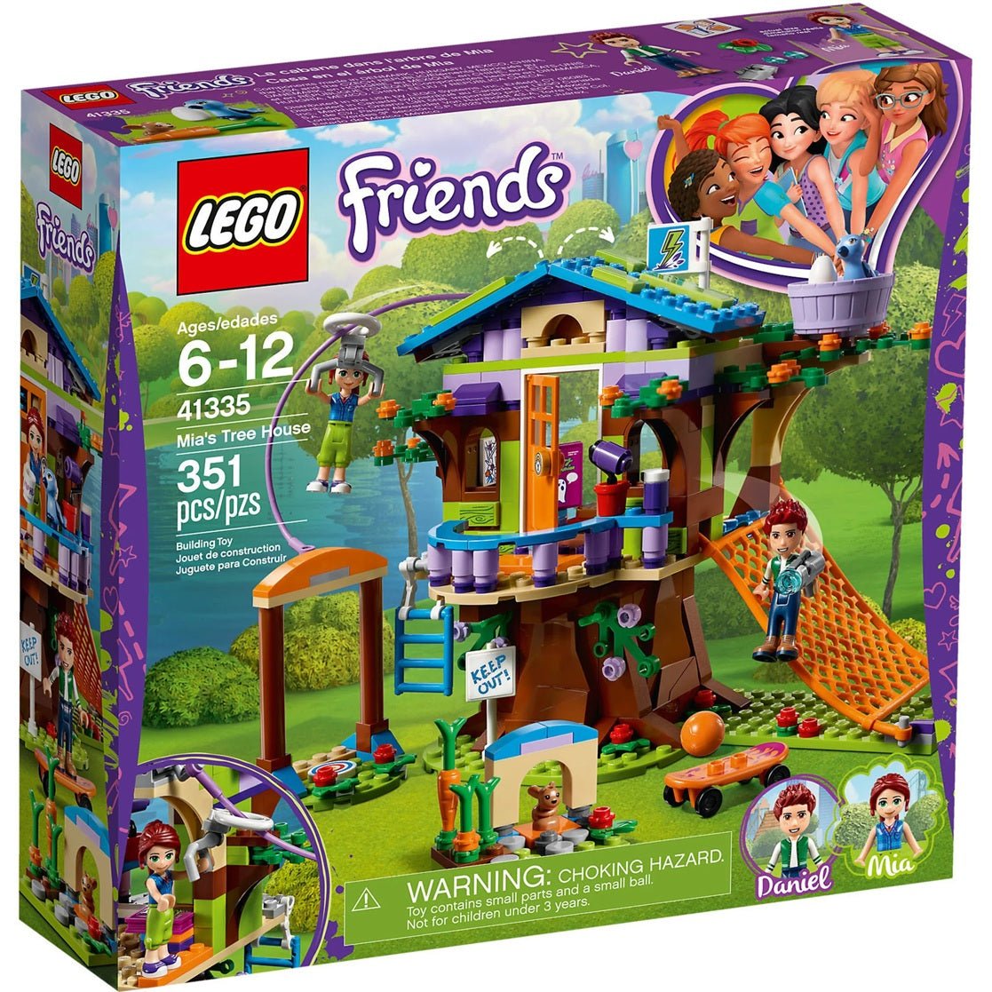 LEGO Friends La Casa sull'Albero Dell’Amicizia 41335 - 5702016077452 - DarSaGiocattoli