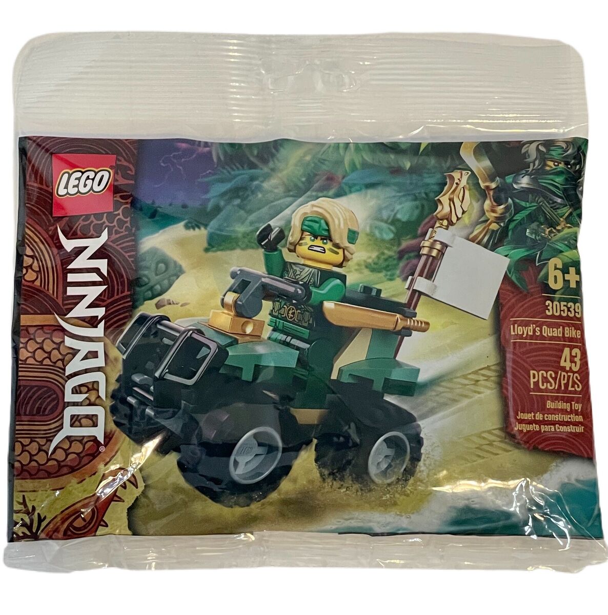 LEGO Ninjago Lloyd's Set di Sacchetti Per Bici da Quad 30539 Idea Regalo - 5702016911589 - DarSaGiocattoli