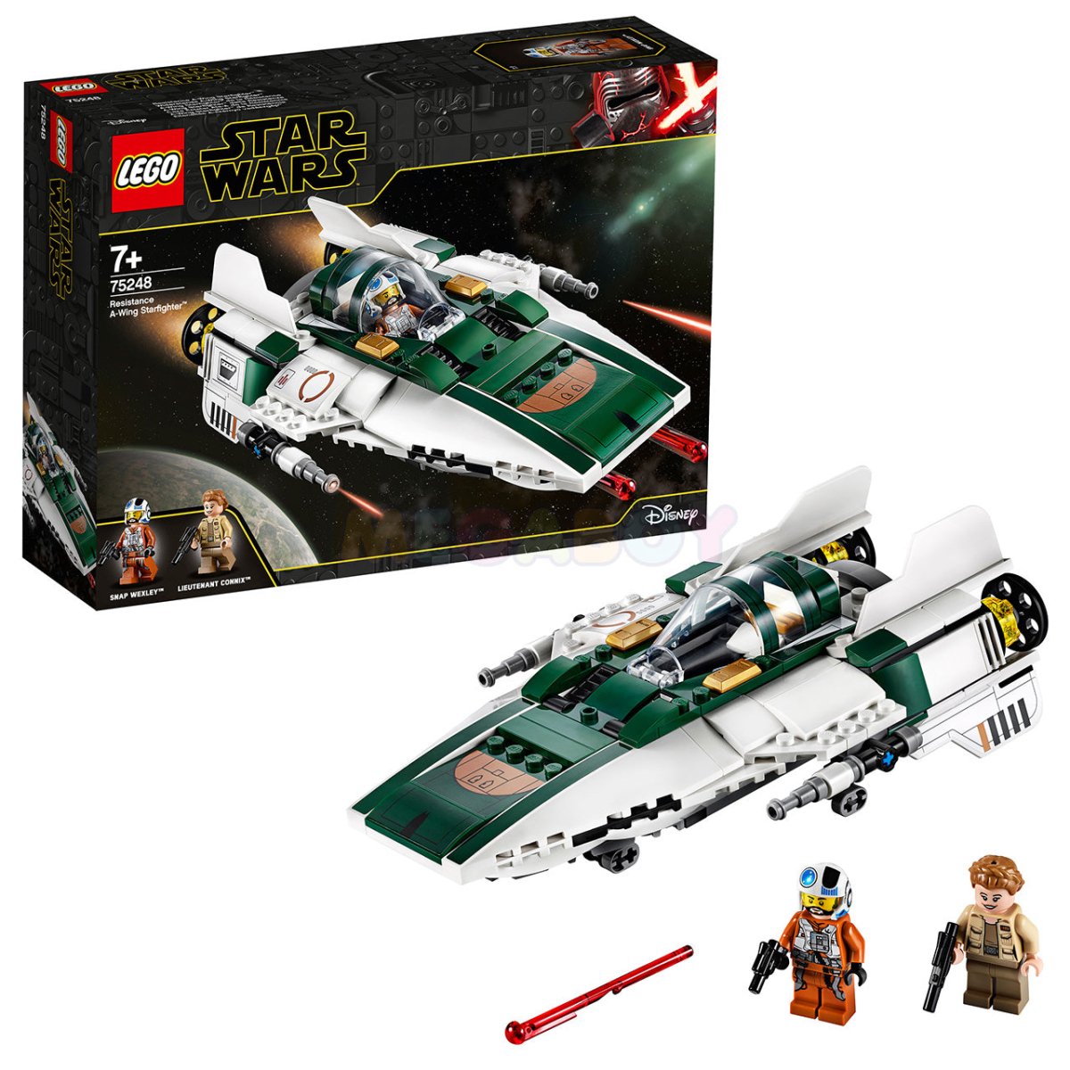 LEGO Star Wars A - Wing Starfighter Della Resistenza 75248 - 5702016370737 - DarSaGiocattoli