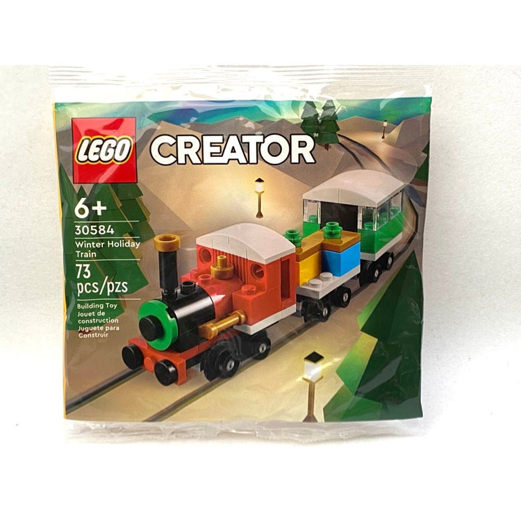 Winter Holiday Train Trenino Natale Lego Lego Creator Expert Treno