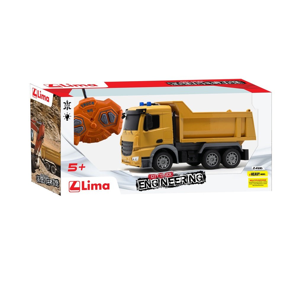 Lima Camion 1:24 R/C Costruction Truck Ricar.HT203 Radiocomandata - 0806891570628 - DarSaGiocattoli