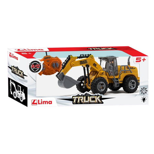 Lima Escavatore Radiocomandato R/C Costruction Truck HT010 - 0806891570543 - DarSaGiocattoli