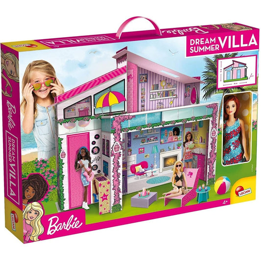 Lisciani Giochi Barbie Villa Dream Summer Casa di Malibu C/Doll 76932 - 8008324076932 - DarSaGiocattoli