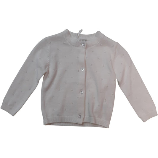 Lollitop Maglione Bambina Manica Lunga Bianco W - 7712 - 2388602477122 - DarSaGiocattoli