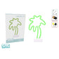 Luce LED Palma 29 cm TnT Light 92003 Lampada Decorativa Palm Tree - 8007632920036 - DarSaGiocattoli