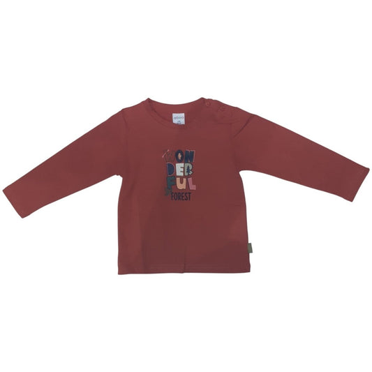 Maglietta Bambina a Maniche Lunghe Cannella In Cotone Ativo ND4179 -  - DarSaGiocattoli