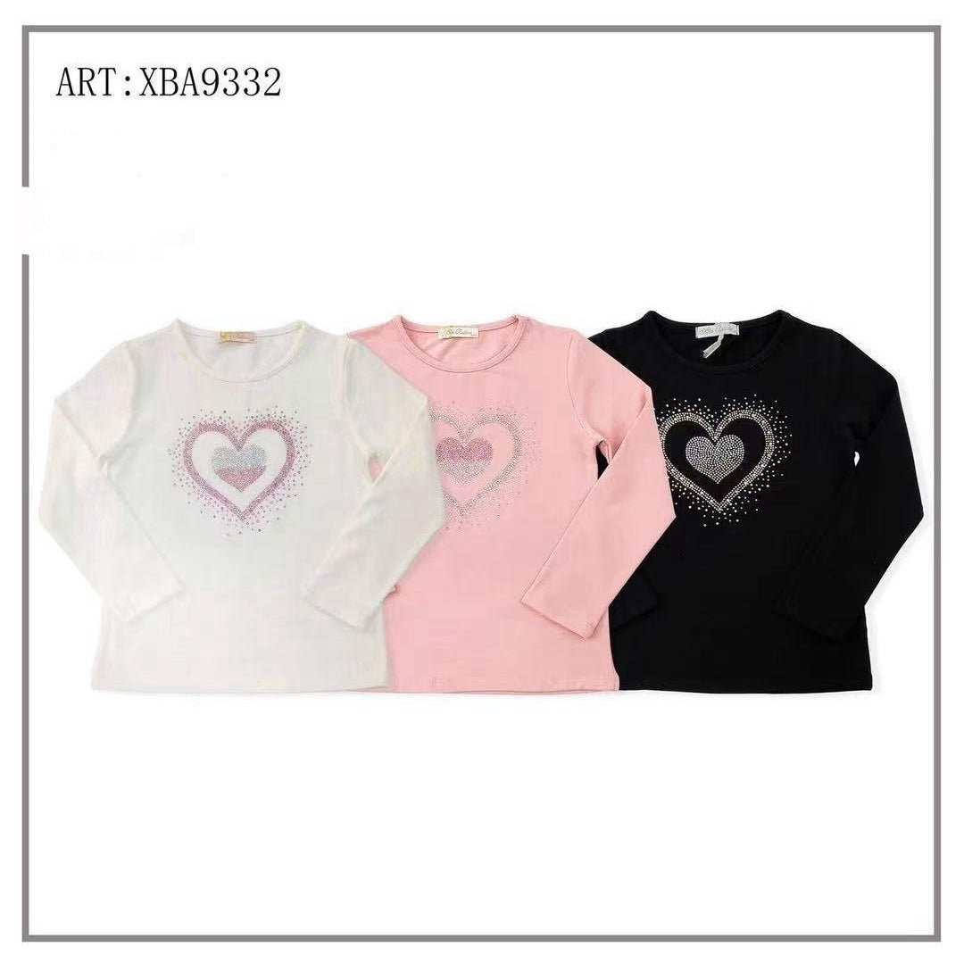 Maglietta Bambina a Maniche Lunghe Miss Bellina XBA - 9332 -  - DarSaGiocattoli