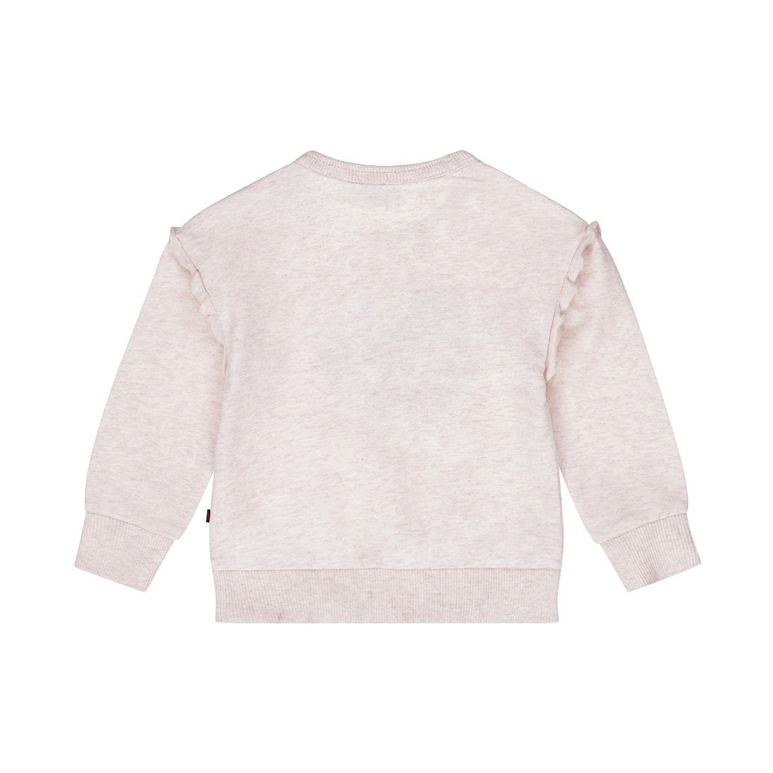 Maglione bambina Dirkje beige cuore grigio - 8720815337390 - DarSaGiocattoli